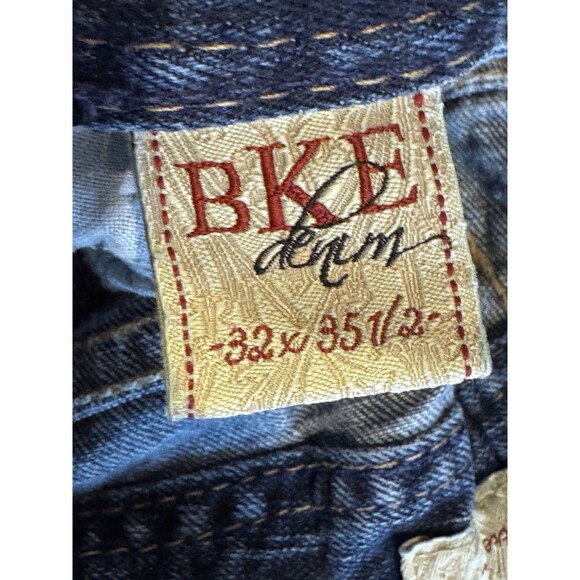 BKE Womens 32x35.5” Wendi Boot Cut Jeans Dark Wash Stretch Denim - Picture 10 of 12